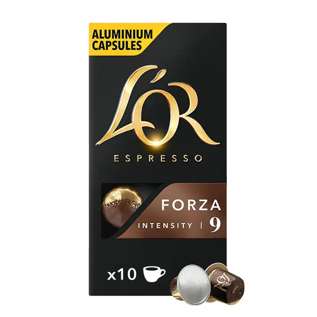 Кава мелена в капсулах L'OR Espresso Forza 10x52г